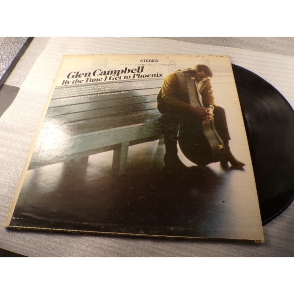 Glen Campbell By the Time I Get to Phoenix Vinyl LP Record Capitol ST 2851 1967